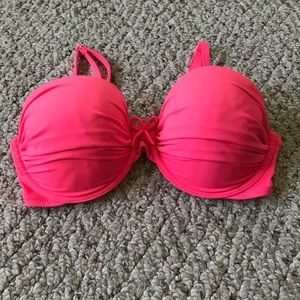 Victoria Secret push up bikini top size 34D